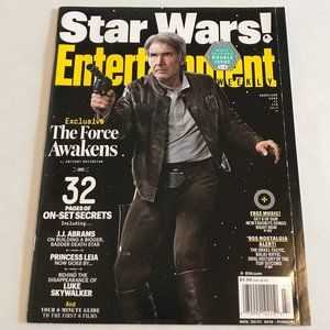 Entertainment Weekly with Star Wars' Harrison Ford on cover